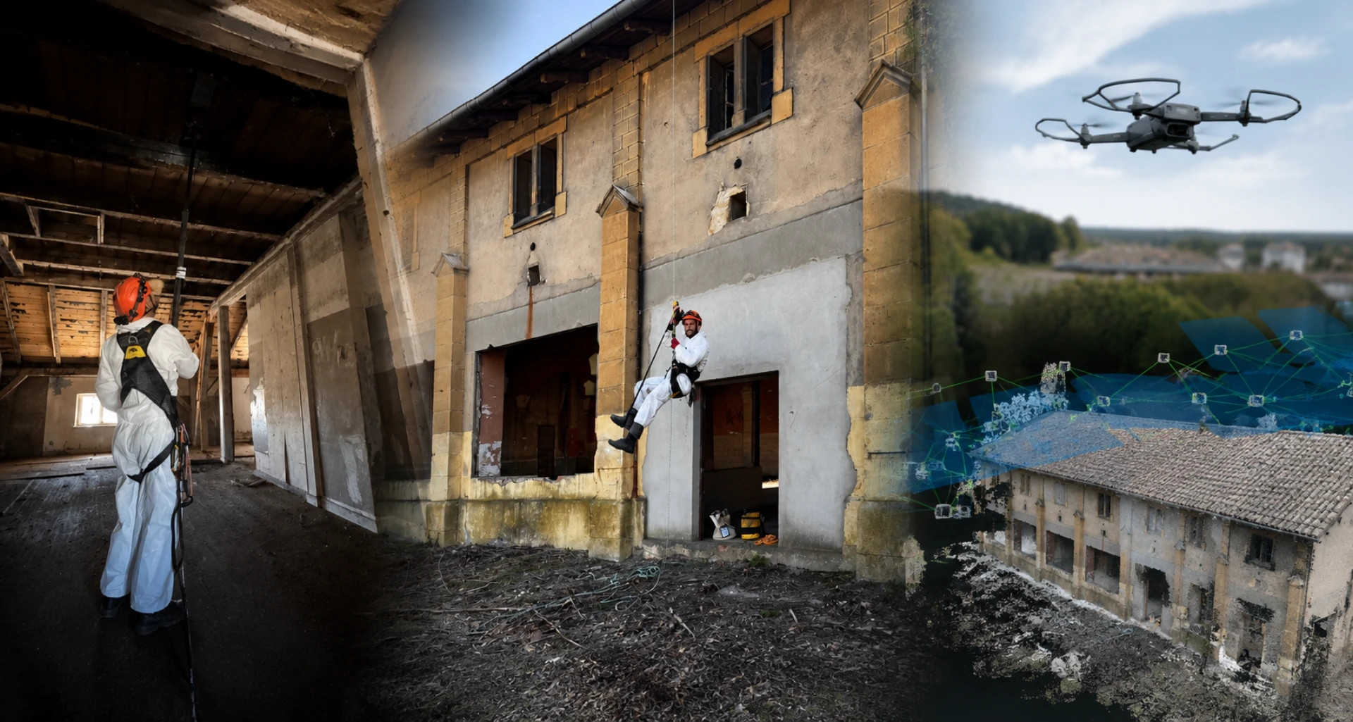 Relevé photogrammétrique par drone SIPA France